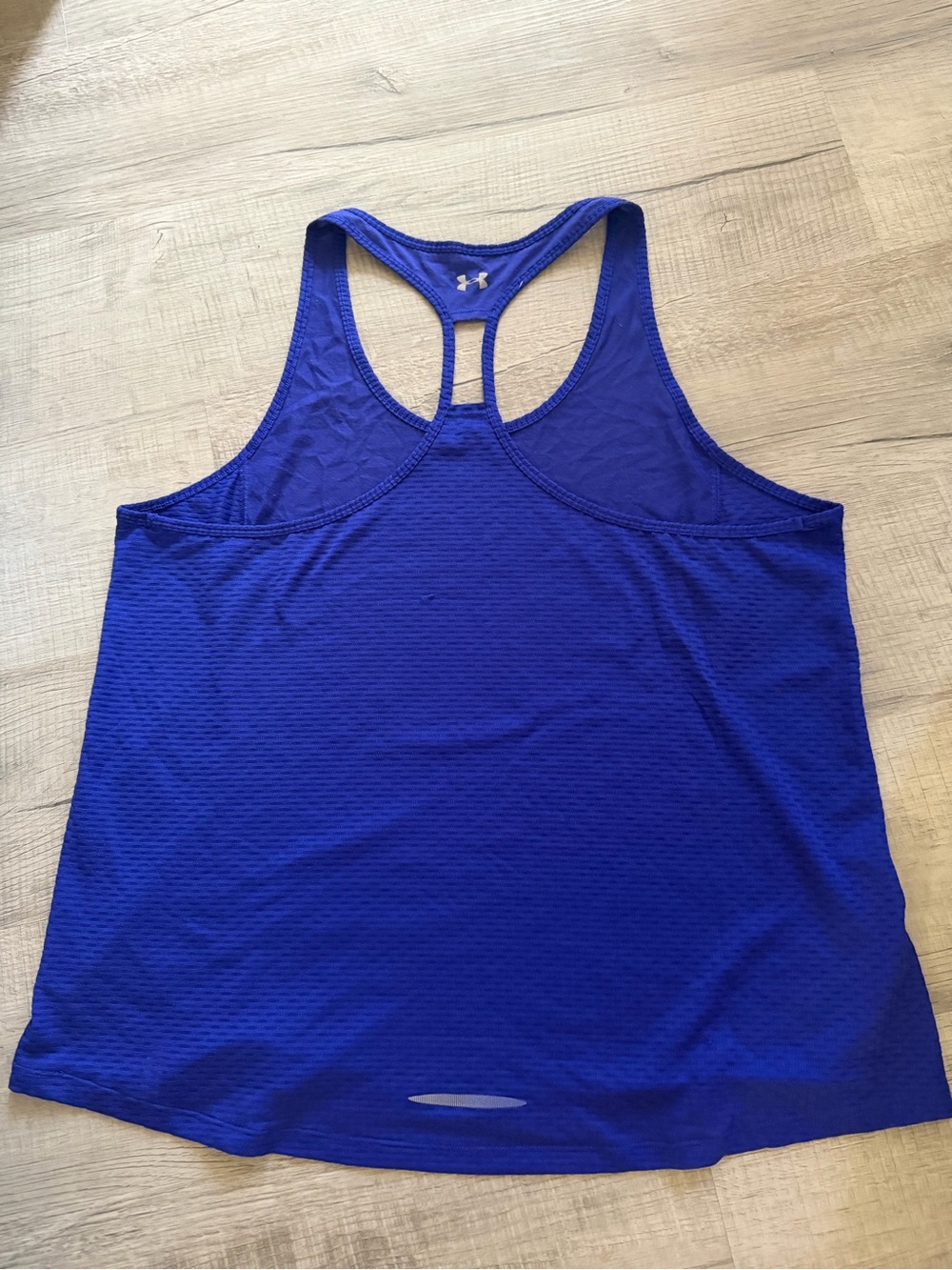 Under Armour Women's Royal Blue Racerback Tank Top - Picture 3 of 4